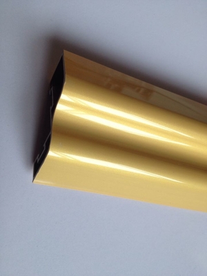 Automotive Use PMMA And PVC Or ABS And PMMA PVC Extrusion Metallic Surface Decorative Profiles