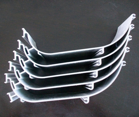Rigid PVC Extrusion Profiles Cold Extrusion Processing Glossy Surface Accurate Dimensions